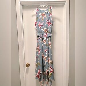 Anthropologie Hutch Aislinn Lily floral high low dress